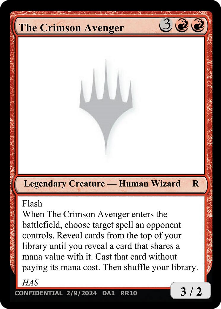 The Crimson Avenger [Unknown Event] | Magic Magpie