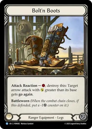 Bolt'n Boots [PEN082] (Compendium of Rathe) | Magic Magpie