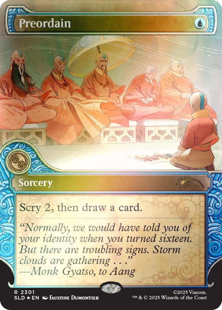 Preordain (2301) (Rainbow Foil) [Secret Lair Drop Series] | Magic Magpie