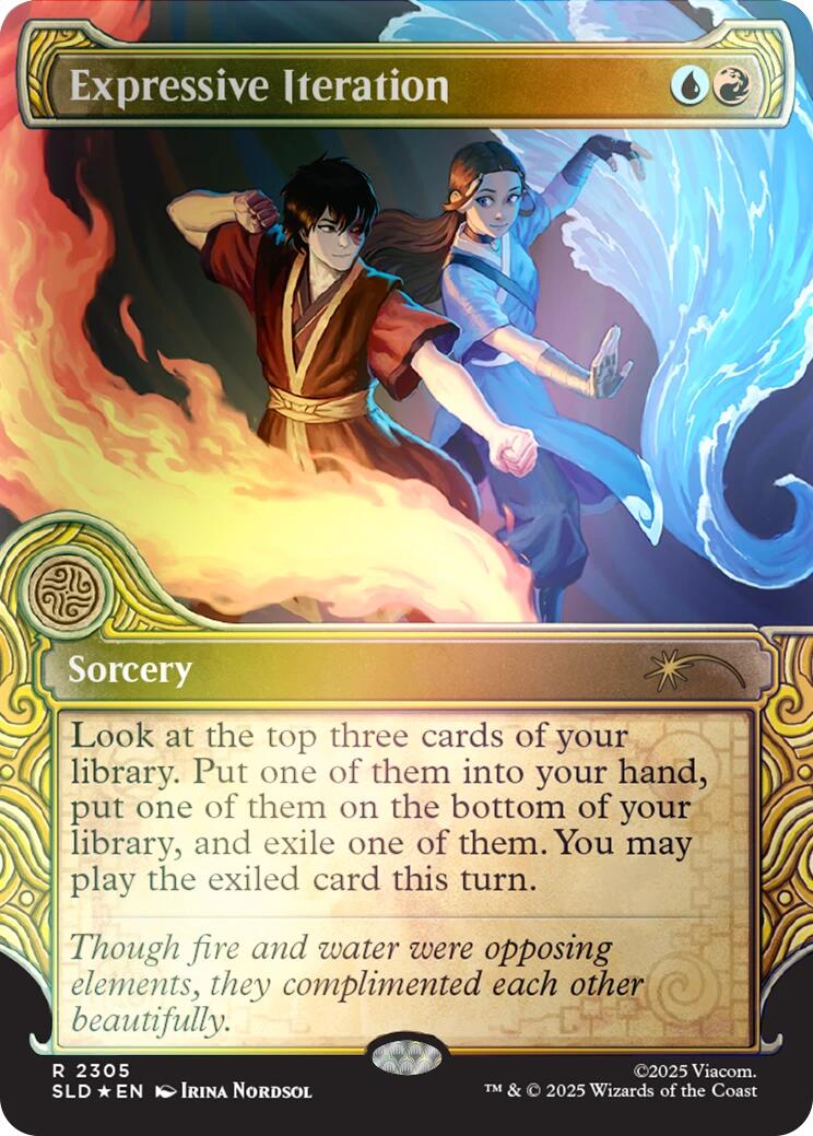 Expressive Iteration (Rainbow Foil) [Secret Lair Drop Series] | Magic Magpie