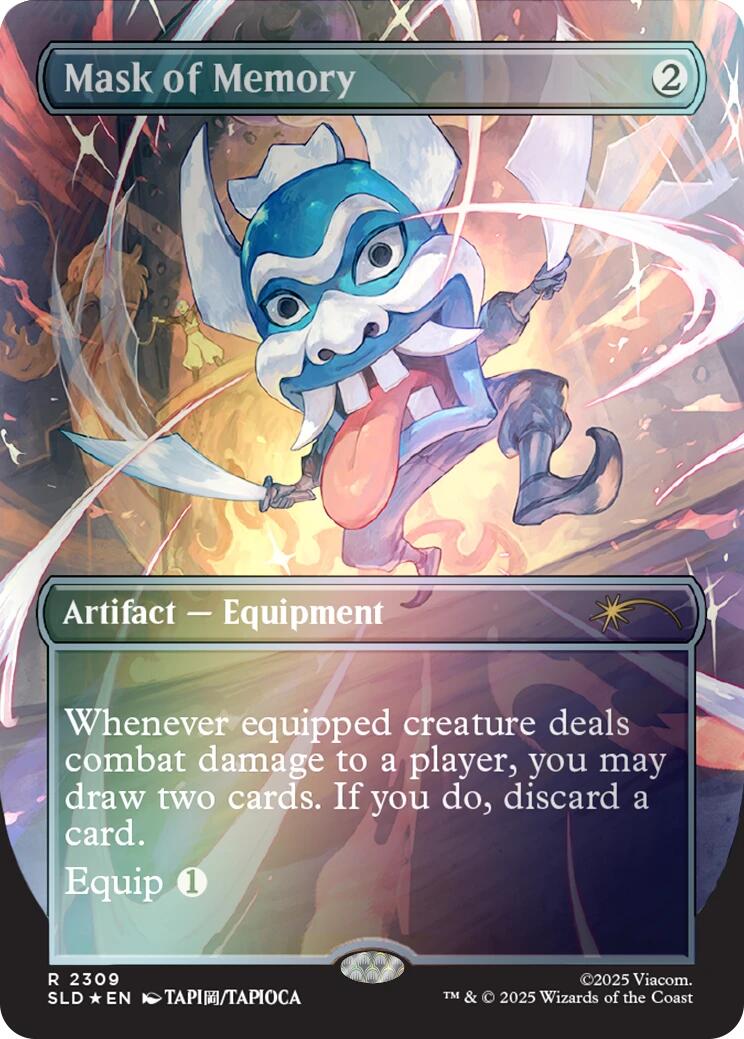 Mask of Memory (Rainbow Foil) [Secret Lair Drop Series] | Magic Magpie