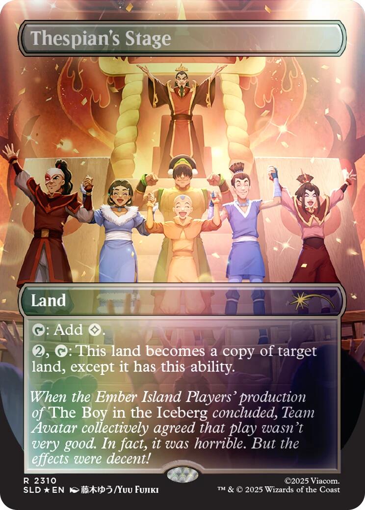 Thespian's Stage (2310) (Rainbow Foil) [Secret Lair Drop Series] | Magic Magpie