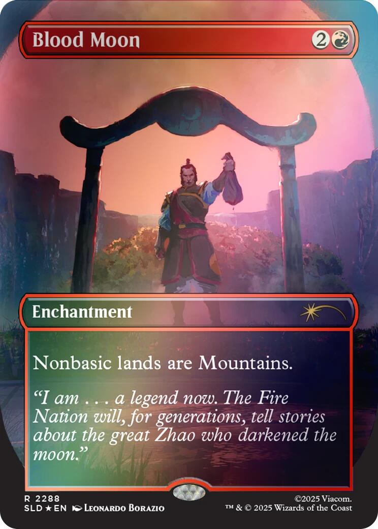 Blood Moon (Rainbow Foil) [Secret Lair Drop Series] | Magic Magpie