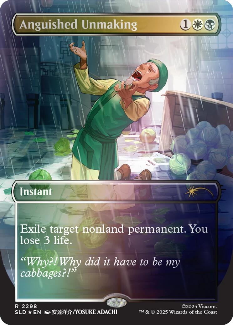 Anguished Unmaking (2298) (Rainbow Foil) [Secret Lair Drop Series] | Magic Magpie