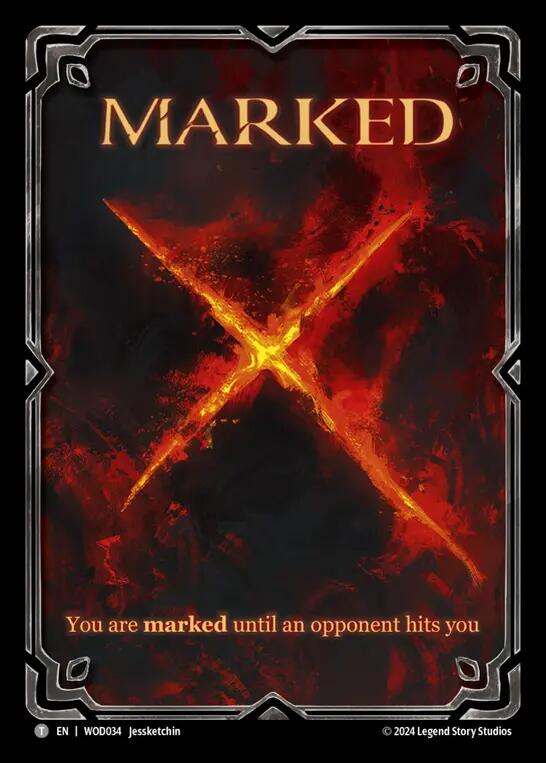 Marked [WOD034] (The Hunted Arakni, Web of Deceit Blitz Deck) | Magic Magpie