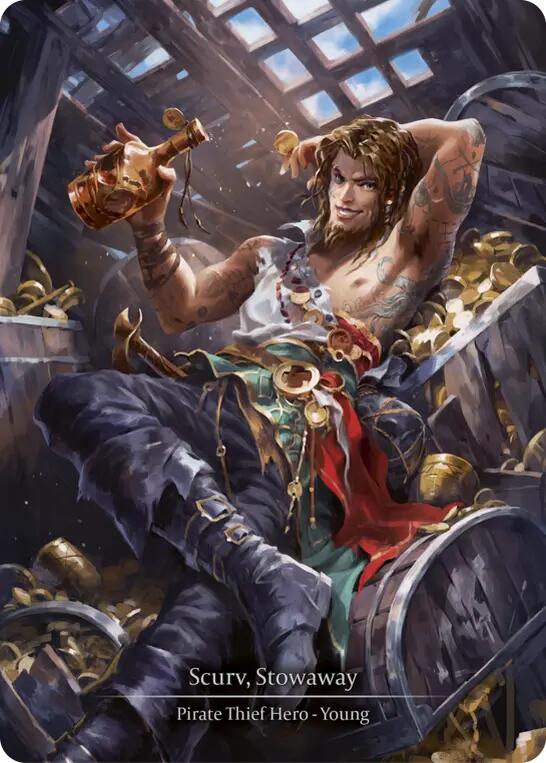 Scurv, Stowaway [HER143] (Promo)  Cold Foil | Magic Magpie