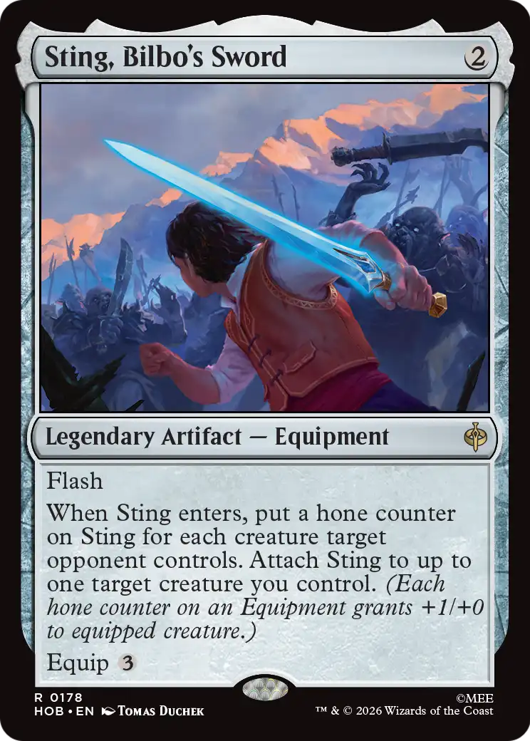 Sting, Bilbo's Sword [The Hobbit] | Magic Magpie