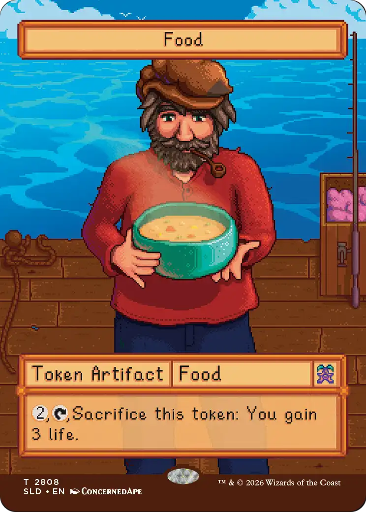 Food Token (2808) [Secret Lair Drop Series] | Magic Magpie
