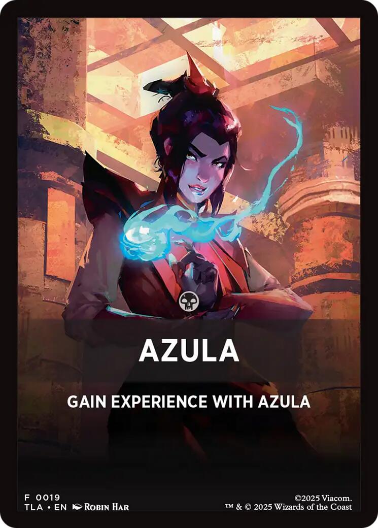 Azula Theme Card [Avatar: The Last Airbender Tokens] | Magic Magpie
