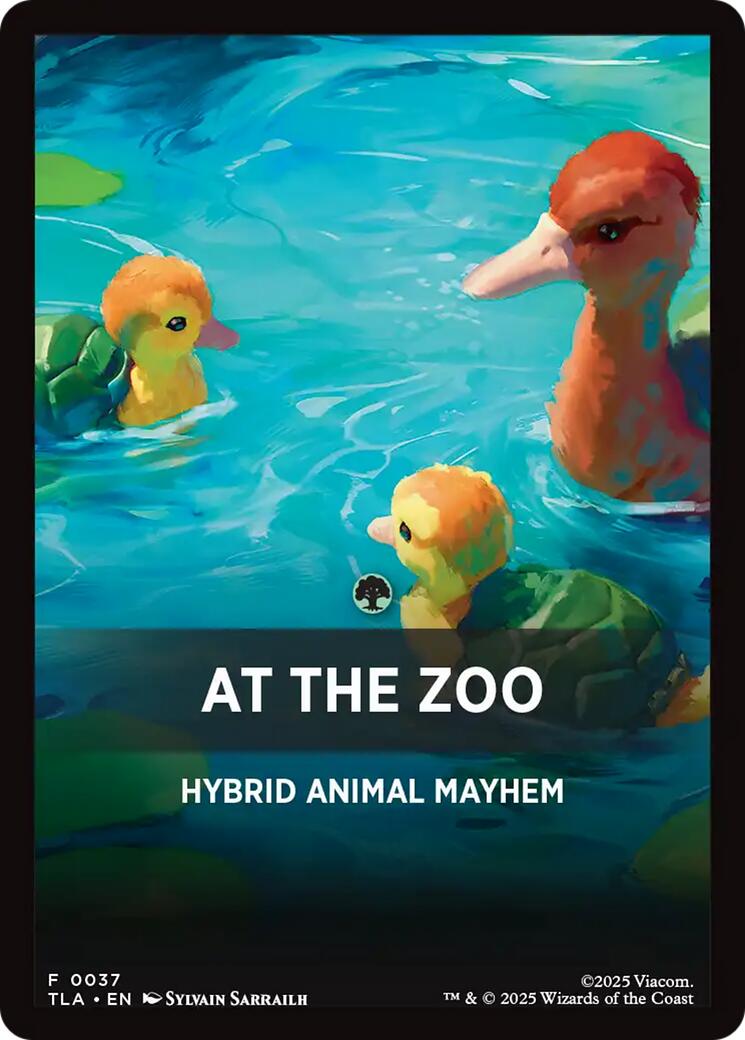 At The Zoo Theme Card [Avatar: The Last Airbender Tokens] | Magic Magpie