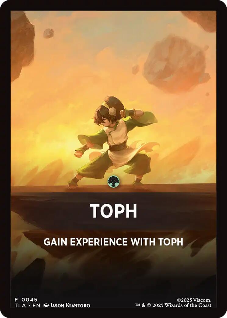 Toph Theme Card [Avatar: The Last Airbender Tokens] | Magic Magpie