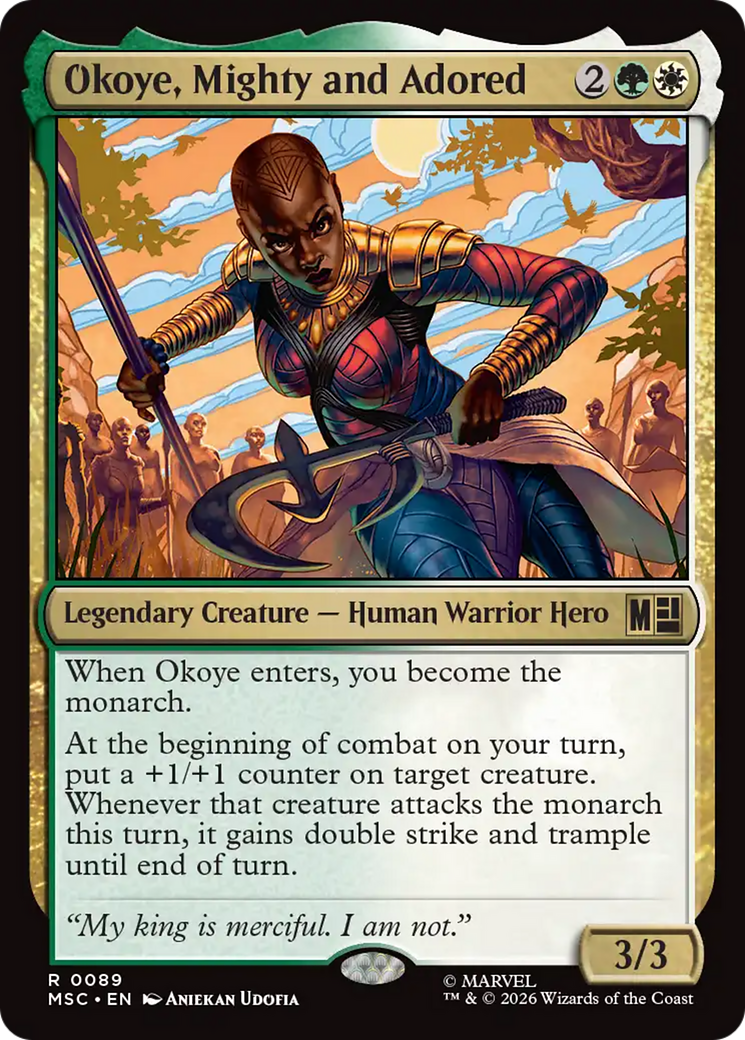 Okoye, Mighty and Adored [Marvel Super Heroes Commander] | Magic Magpie