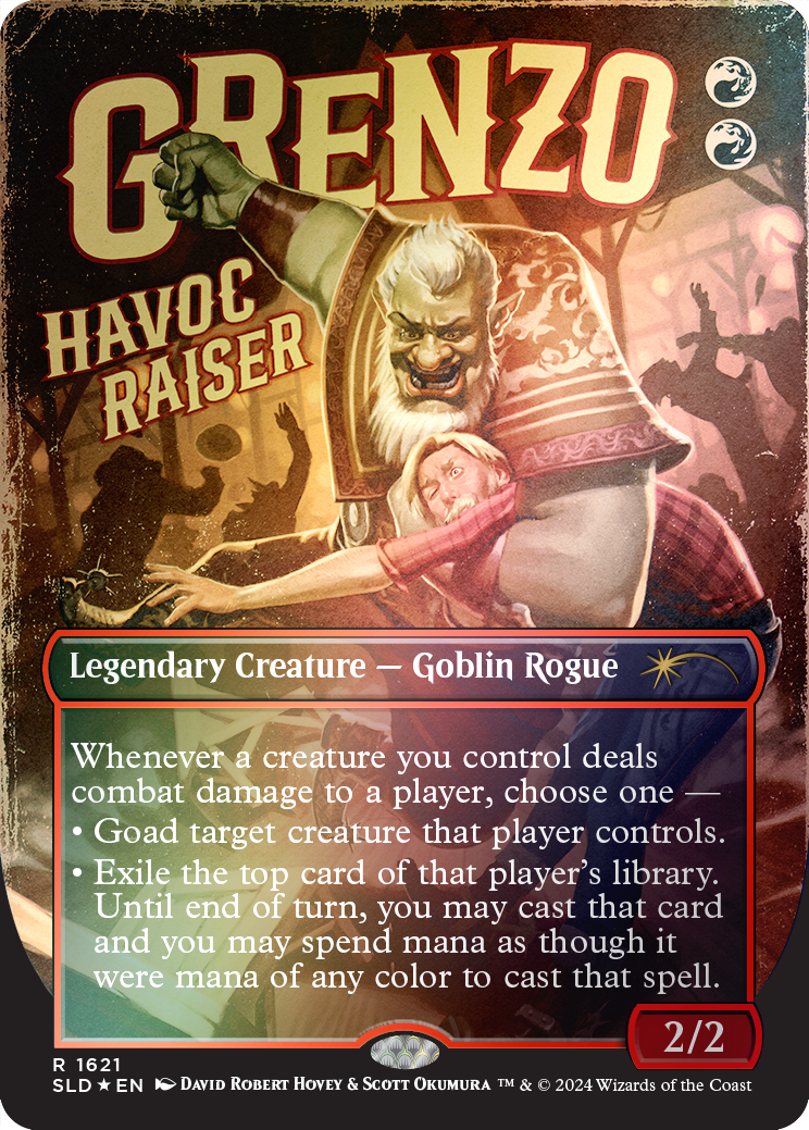 Grenzo, Havoc Raiser (Rainbow Foil) [Secret Lair Drop Series] | Magic Magpie