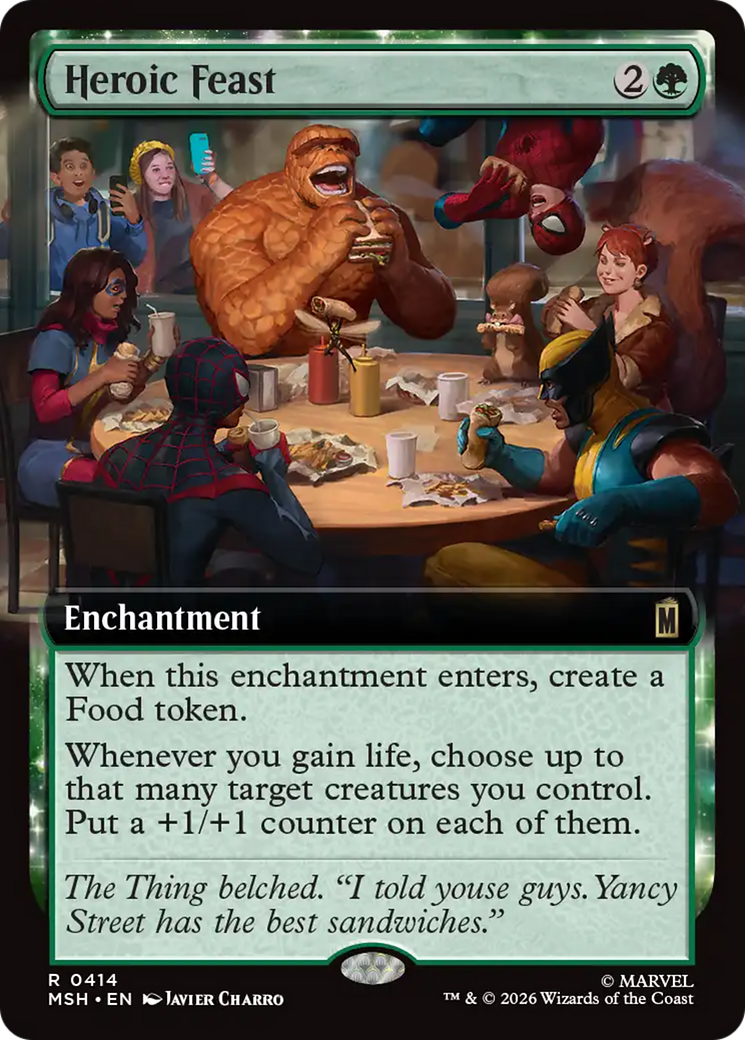 Heroic Feast (Extended Art) [Marvel Super Heroes] | Magic Magpie