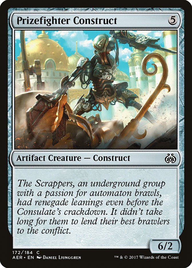 Prizefighter Construct [Aether Revolt] | Magic Magpie