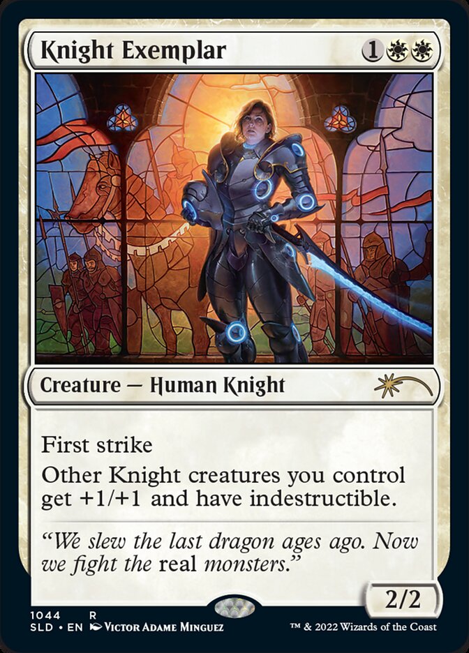 Knight Exemplar (1044) [Secret Lair Drop Series] | Magic Magpie