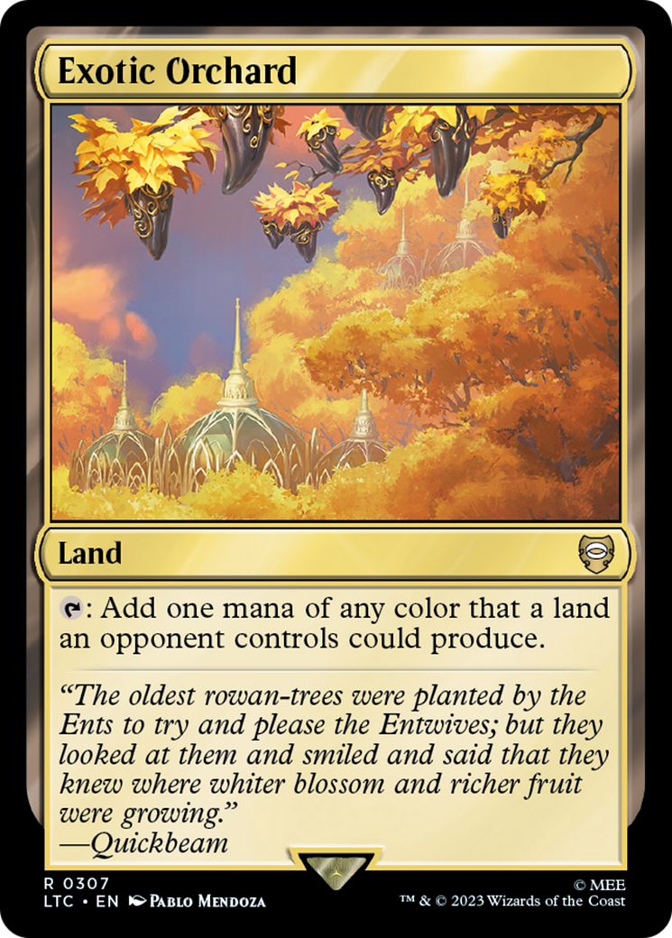 Exotic Orchard [The Lord of the Rings: Tales of Middle-Earth Commander] | Magic Magpie