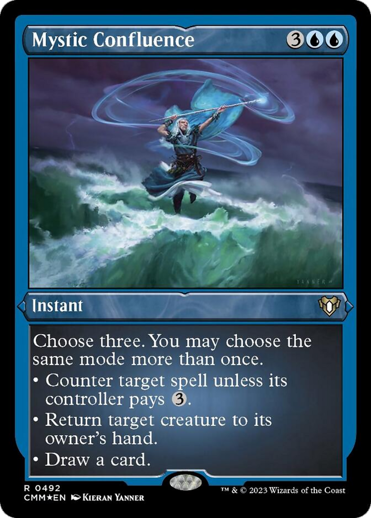 Mystic Confluence (Foil Etched) [Commander Masters] | Magic Magpie