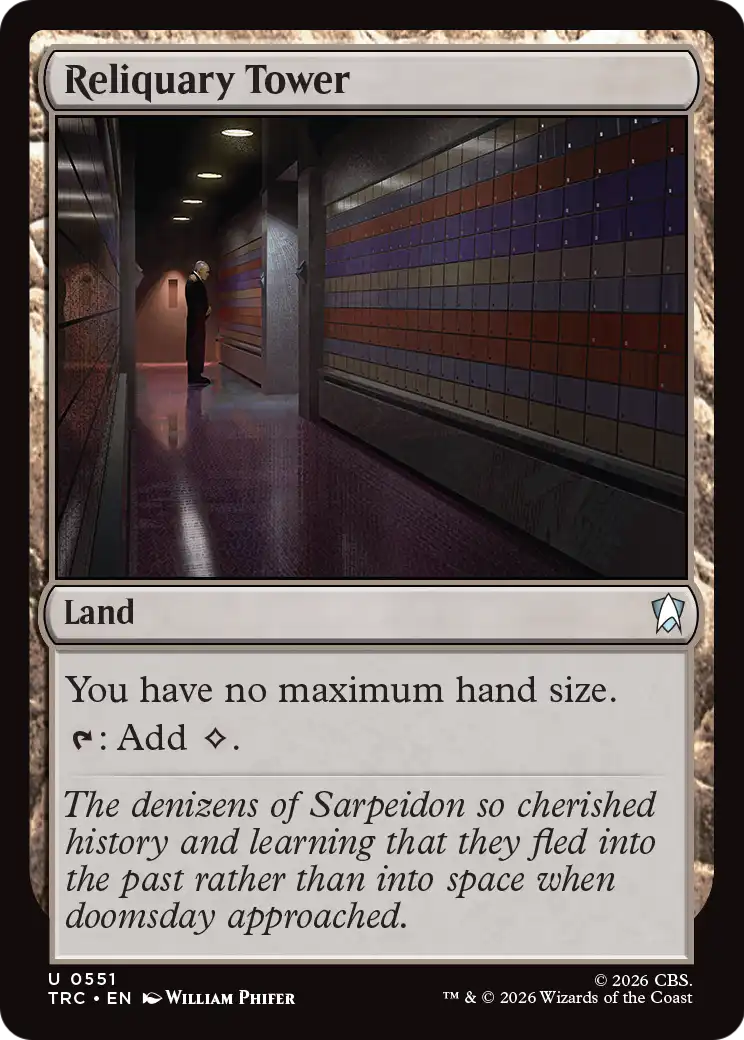 Reliquary Tower (Surge Foil) [Star Trek Commander] | Magic Magpie