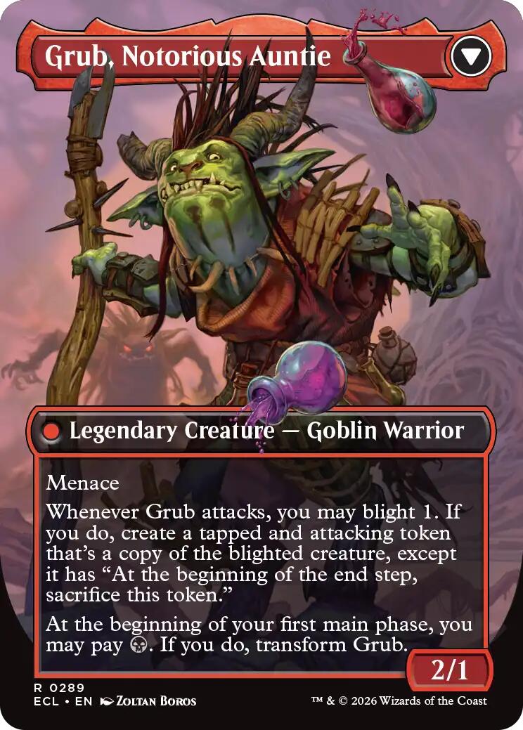 Grub, Storied Matriarch (Borderless) [Lorwyn Eclipsed] | Magic Magpie
