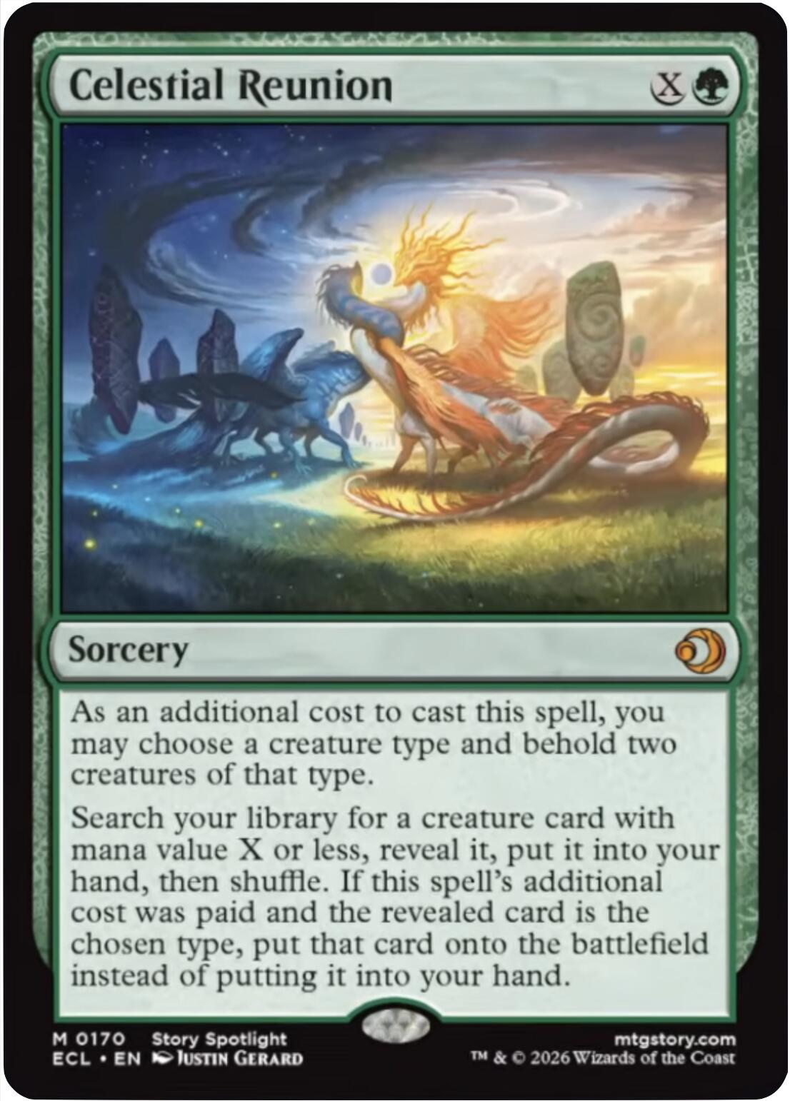 Celestial Reunion [Lorwyn Eclipsed] | Magic Magpie