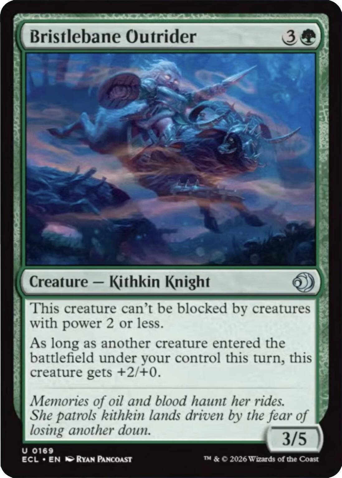 Bristlebane Outrider [Lorwyn Eclipsed] | Magic Magpie