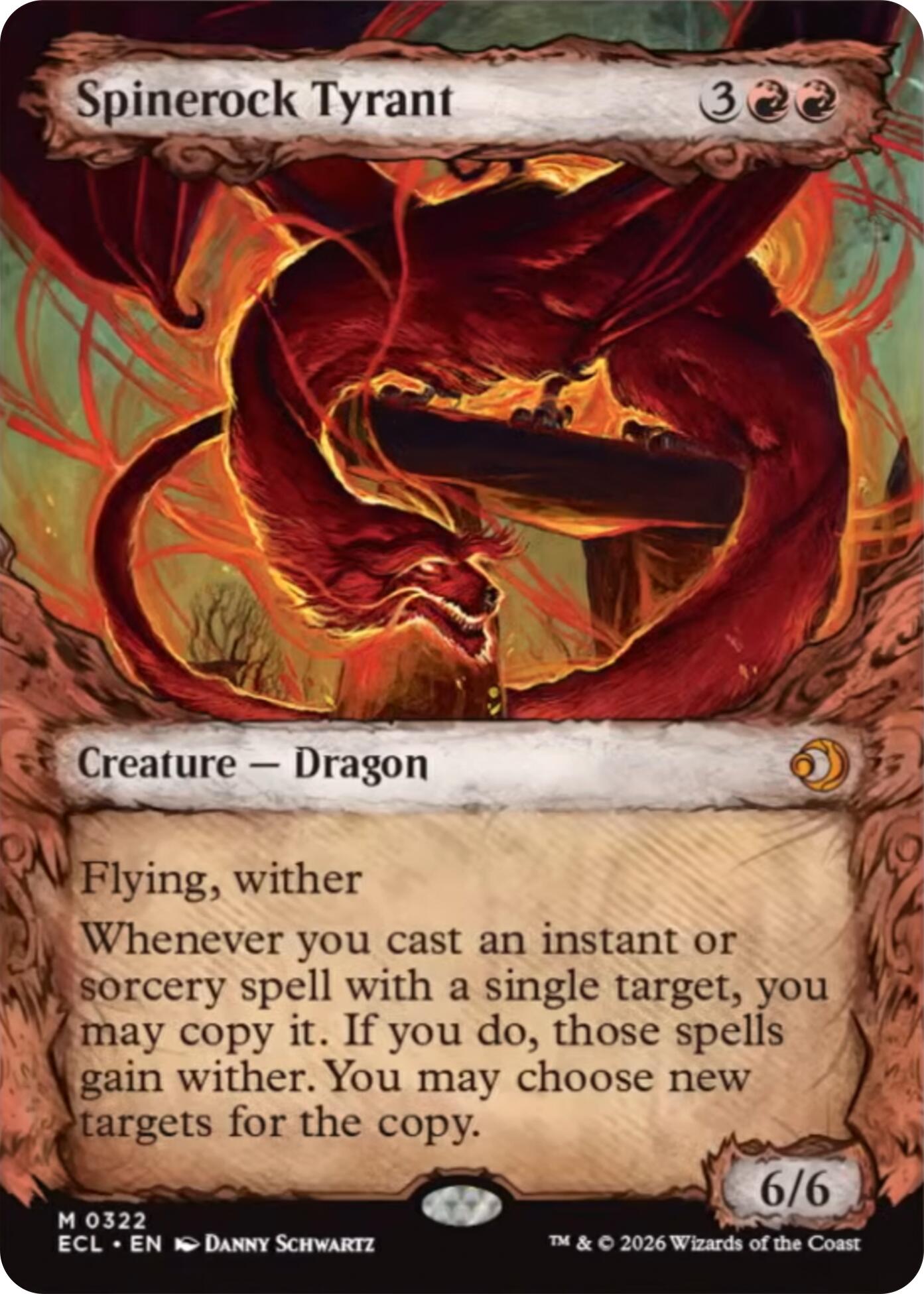 Spinerock Tyrant (Showcase) [Lorwyn Eclipsed] | Magic Magpie