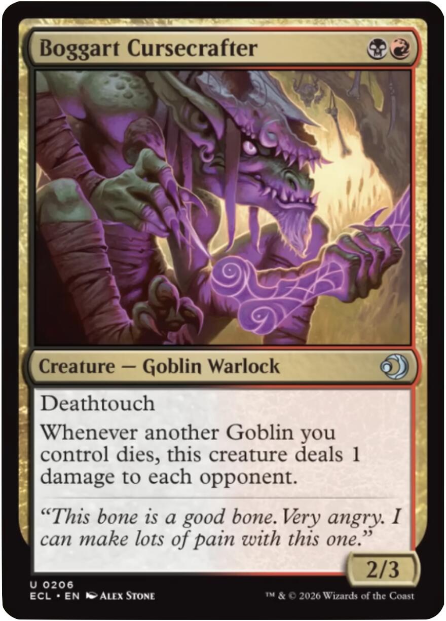 Boggart Cursecrafter [Lorwyn Eclipsed] | Magic Magpie