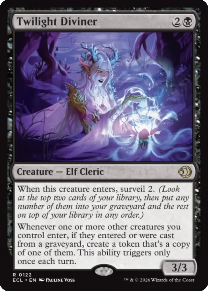 Twilight Diviner [Lorwyn Eclipsed] | Magic Magpie