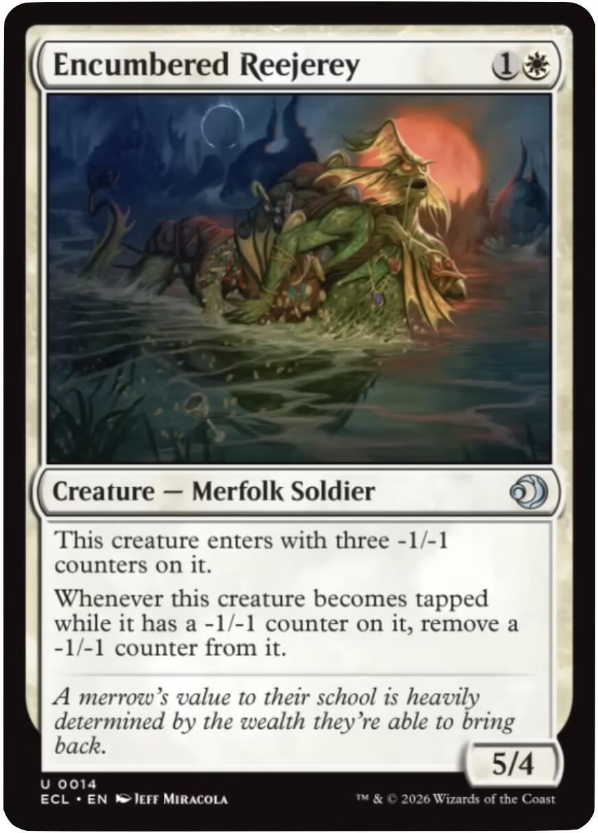 Encumbered Reejerey [Lorwyn Eclipsed] | Magic Magpie