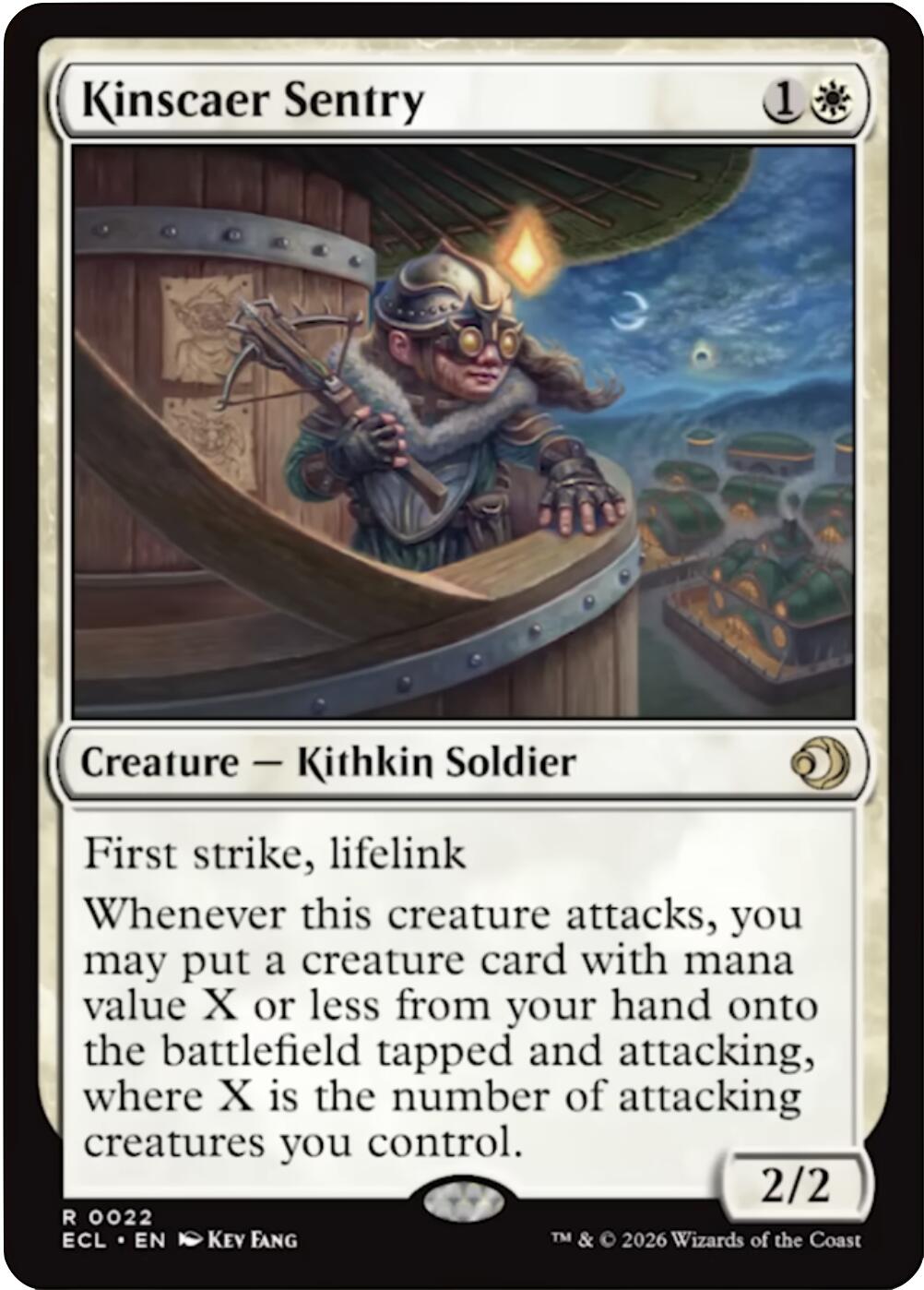 Kinscaer Sentry [Lorwyn Eclipsed] | Magic Magpie