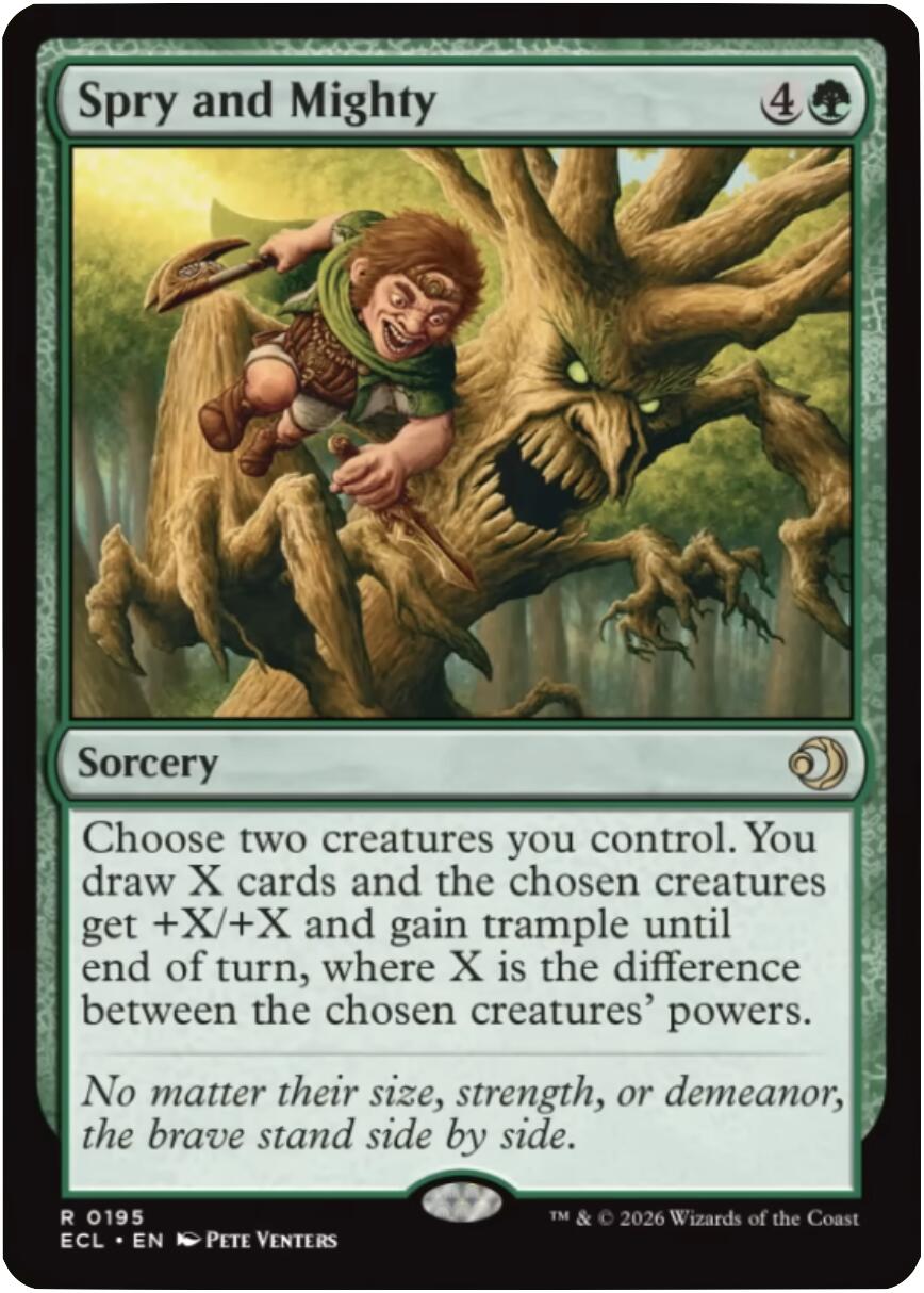 Spry and Mighty [Lorwyn Eclipsed] | Magic Magpie