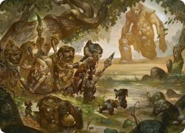 Protective Response Art Card [Lorwyn Eclipsed Art Series] | Magic Magpie