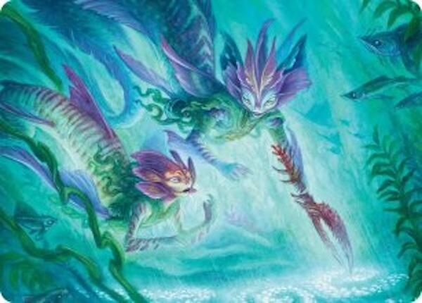 Silvergill Mentor Art Card [Lorwyn Eclipsed Art Series] | Magic Magpie