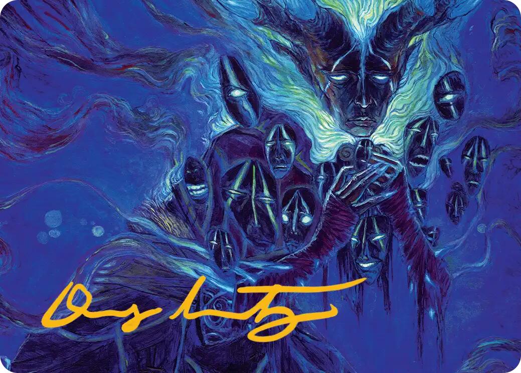 Thirst for Identity Art Card (Gold-Stamped Signature) [Lorwyn Eclipsed Art Series] | Magic Magpie