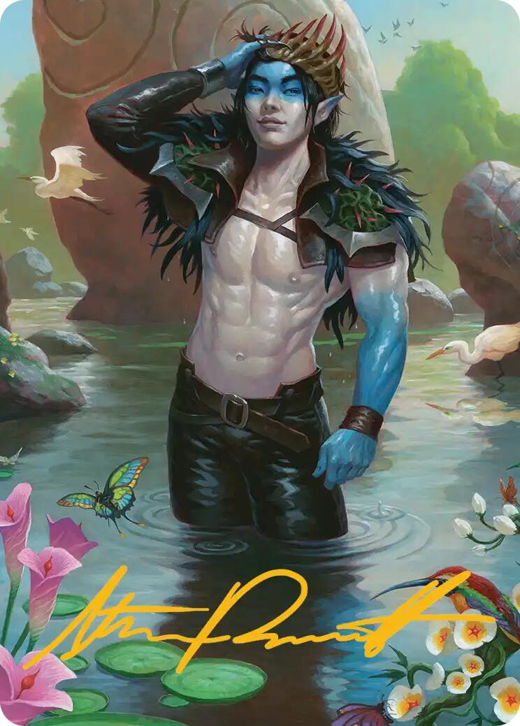 Oko, Lorwyn Liege Art Card (Gold-Stamped Signature) [Lorwyn Eclipsed Art Series] | Magic Magpie