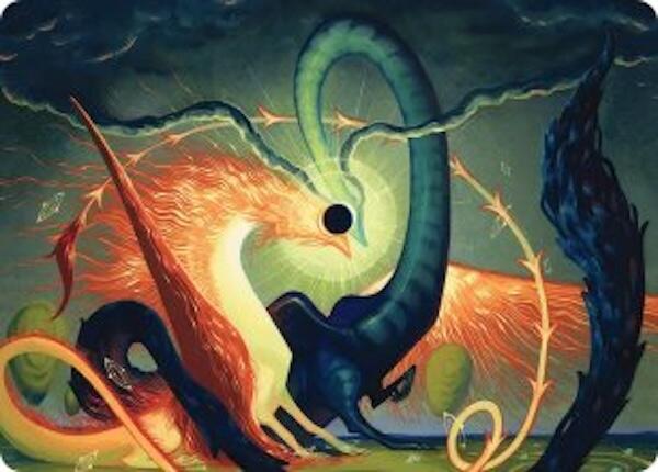 Celestial Reunion Art Card (42/54) [Lorwyn Eclipsed Art Series] | Magic Magpie