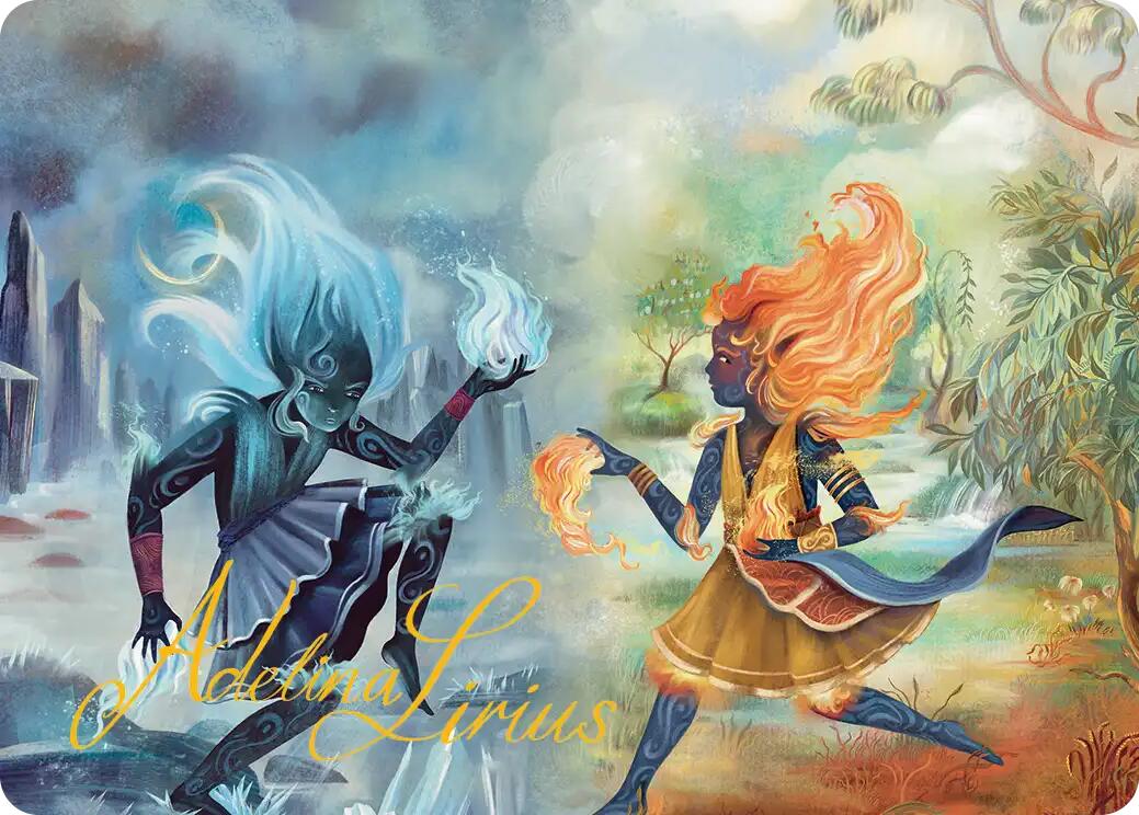 Ashling's Command Art Card (Gold-Stamped Signature) [Lorwyn Eclipsed Art Series] | Magic Magpie