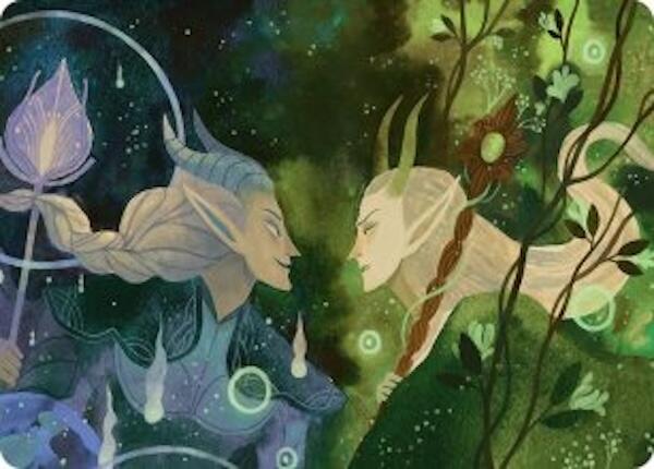 Trystan's Command Art Card [Lorwyn Eclipsed Art Series] | Magic Magpie