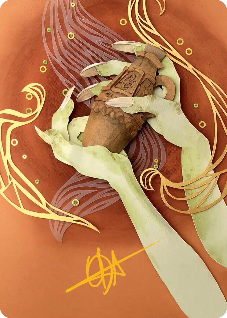 Thousand-Year Elixir Art Card (Gold-Stamped Signature) [Lorwyn Eclipsed Art Series] | Magic Magpie