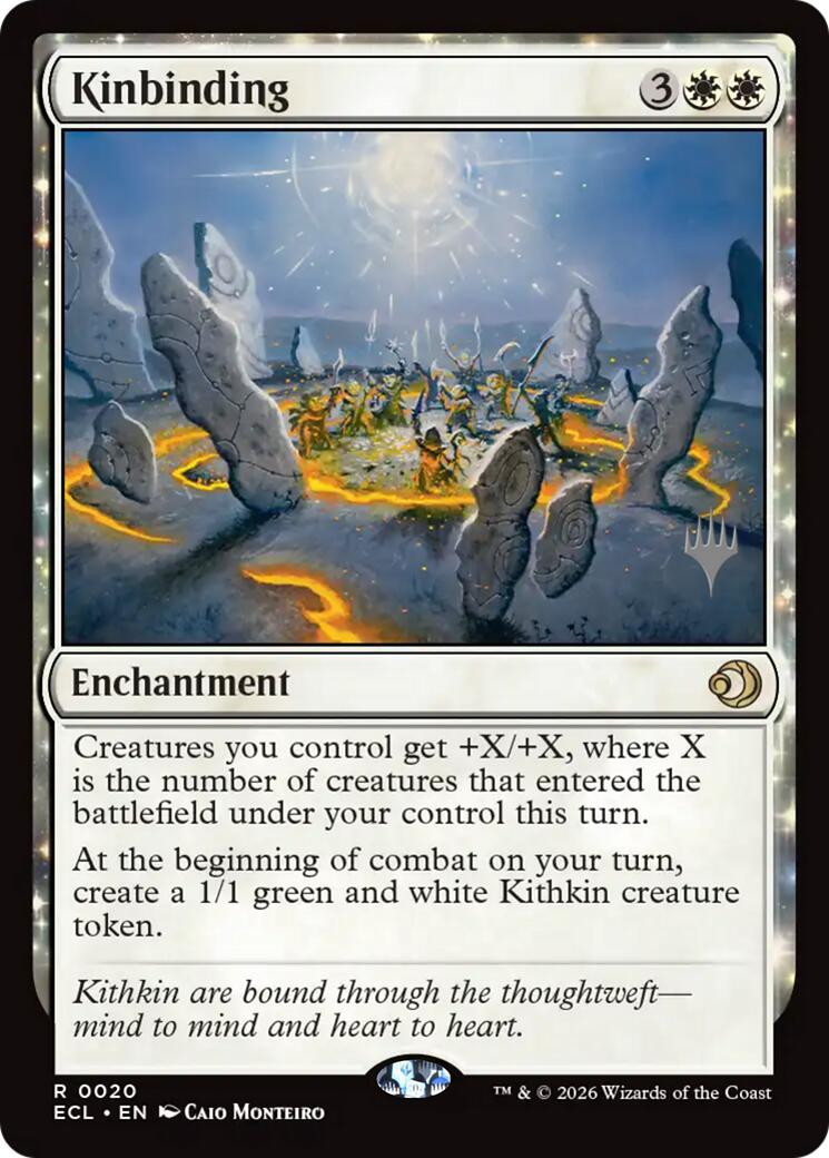 Kinbinding [Lorwyn Eclipsed Promos] | Magic Magpie