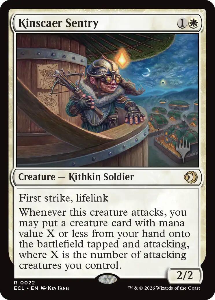 Kinscaer Sentry [Lorwyn Eclipsed Promos] | Magic Magpie