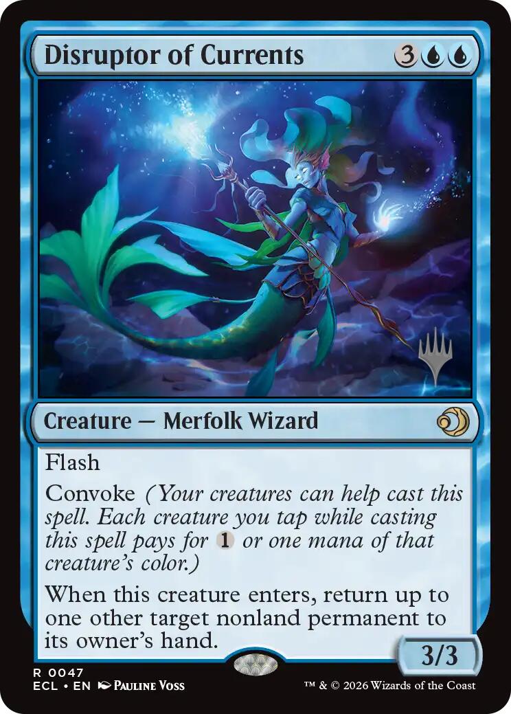 Disruptor of Currents [Lorwyn Eclipsed Promos] | Magic Magpie