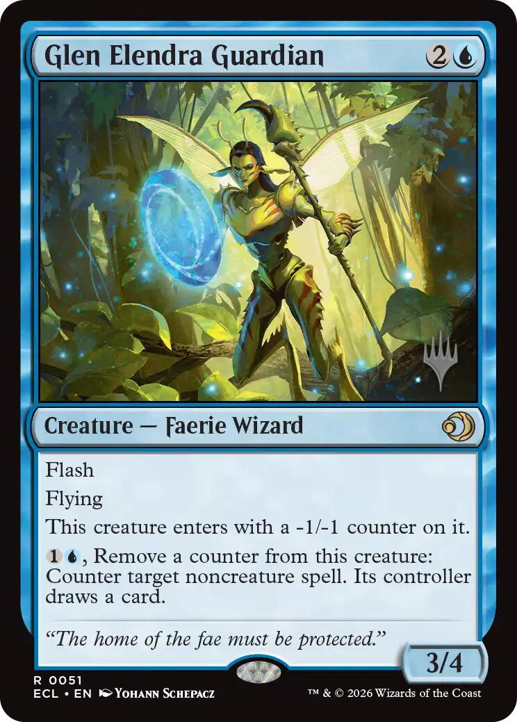 Glen Elendra Guardian [Lorwyn Eclipsed Promos] | Magic Magpie