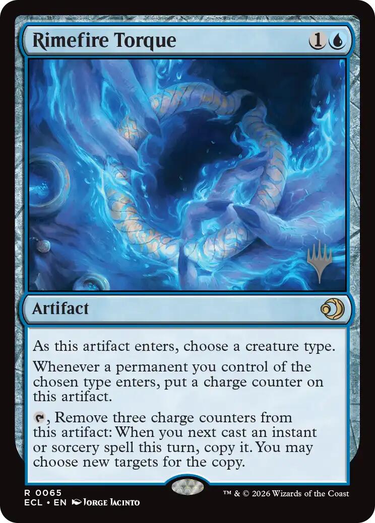 Rimefire Torque [Lorwyn Eclipsed Promos] | Magic Magpie