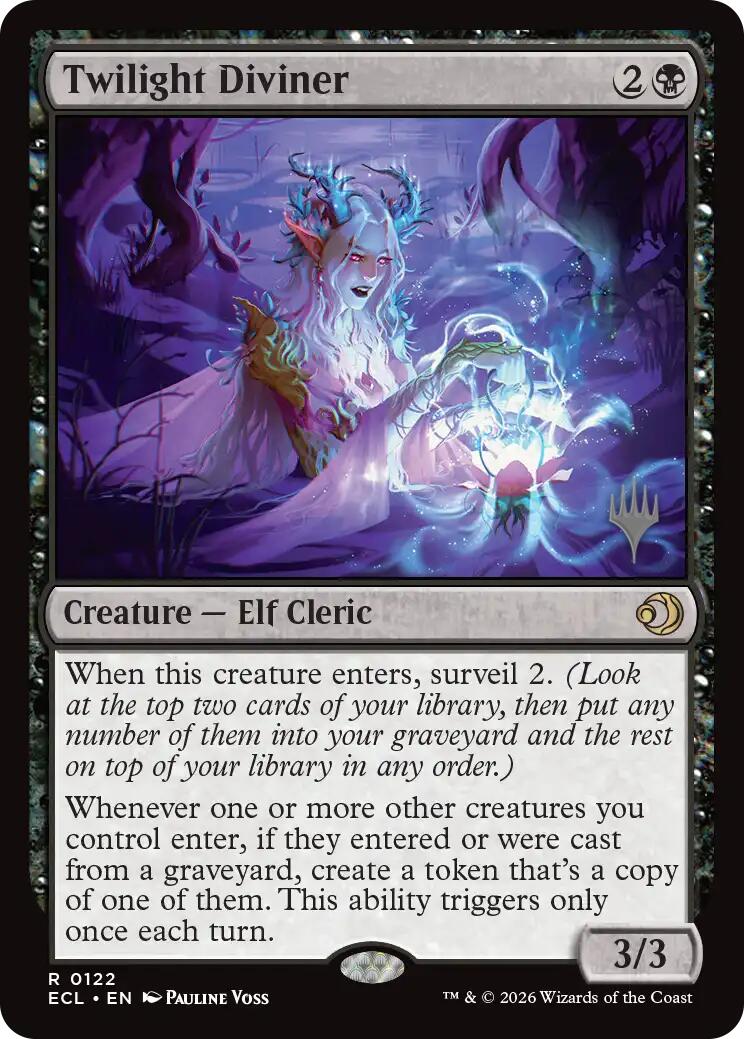 Twilight Diviner [Lorwyn Eclipsed Promos] | Magic Magpie