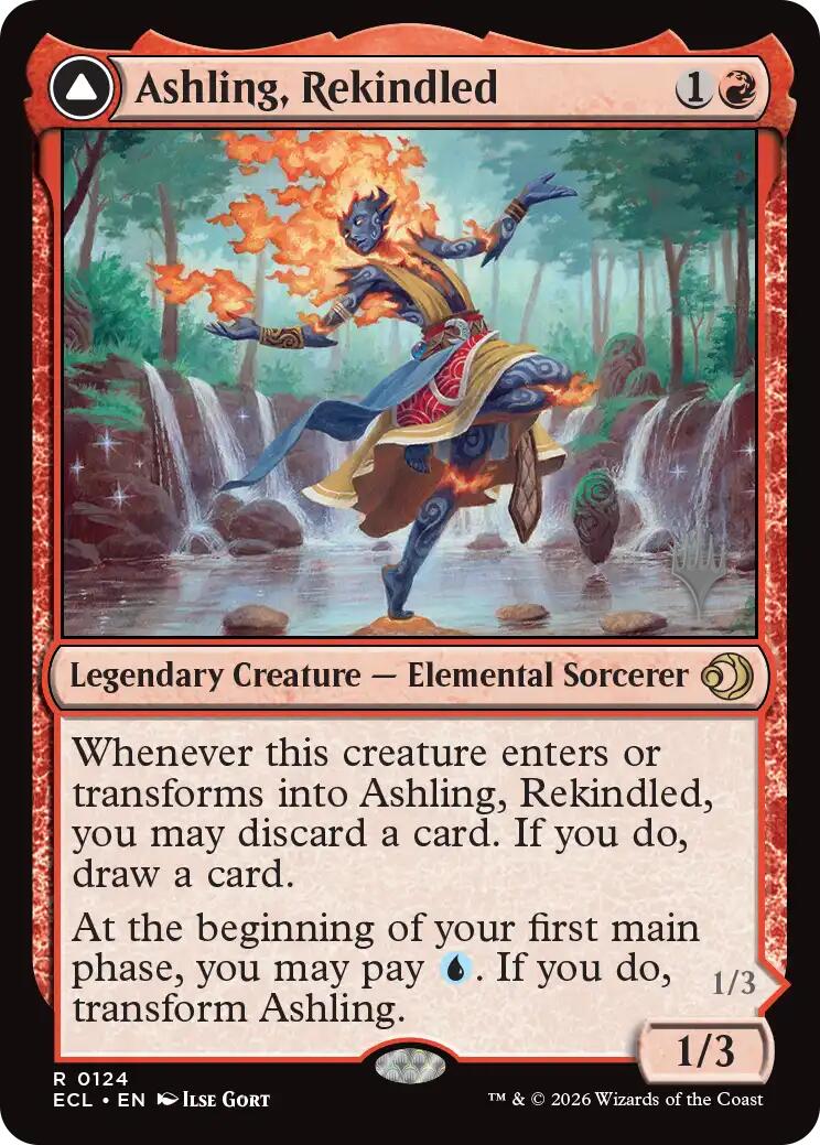 Ashling, Rekindled [Lorwyn Eclipsed Promos] | Magic Magpie