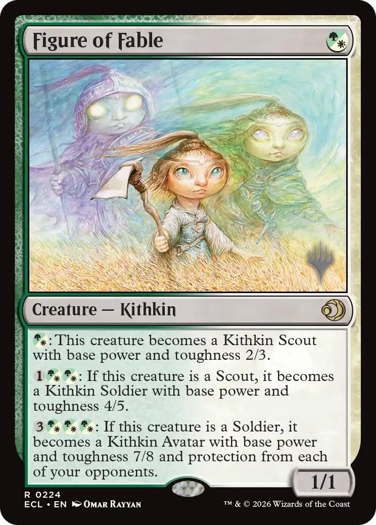 Figure of Fable [Lorwyn Eclipsed Promos] | Magic Magpie