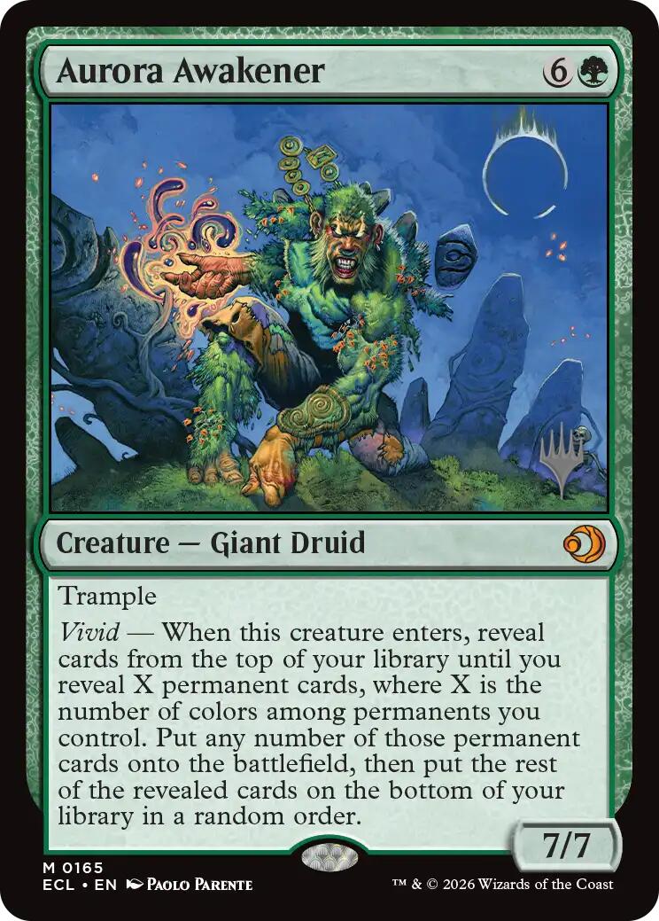 Aurora Awakener [Lorwyn Eclipsed Promos] | Magic Magpie