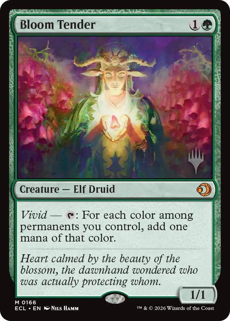 Bloom Tender [Lorwyn Eclipsed Promos] | Magic Magpie